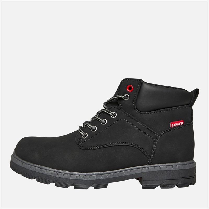 Levi's Junior Boys Jax Plus Up Boots Black