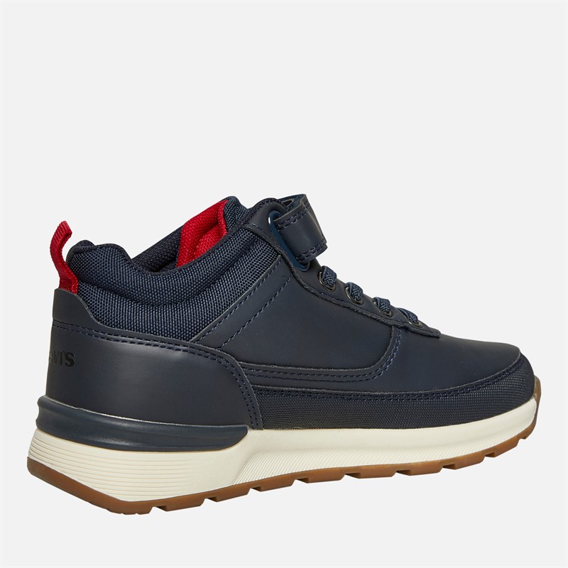 Levi's Boys Ascot Refresh Boots Navy