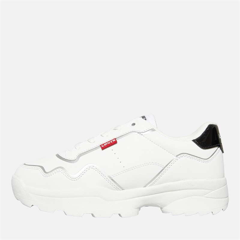 Levi's Junior Girls Nolita Trainers White/Black