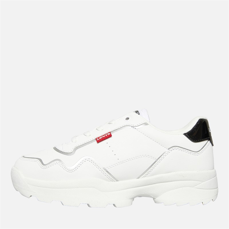 Levi's Junior Girls Nolita Trainers White/Black