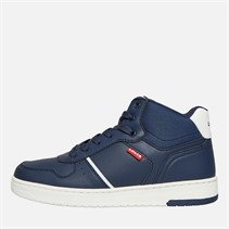 Levi's Junior Boys Kick Mid Trainers Navy