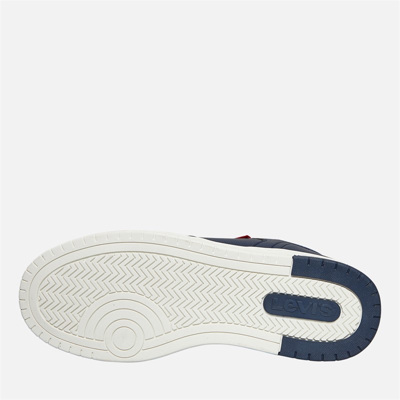 Levi's Junior Boys Kick Mid Trainers Navy