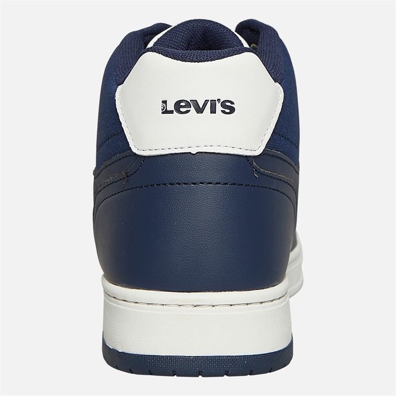 Levi's Junior Boys Kick Mid Trainers Navy