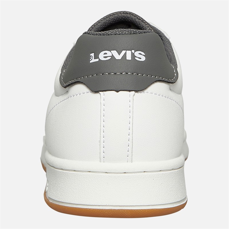 Levi's Junior Boys Kingdom Trainers White/Grey