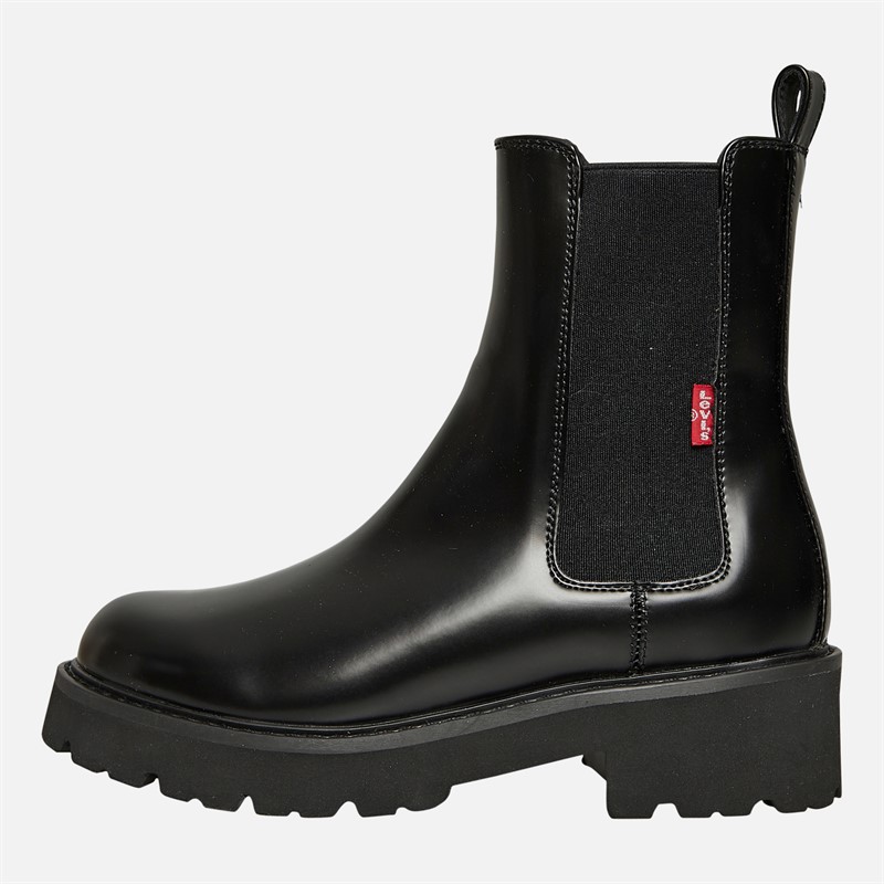 Levi's Junior Girls Ashley Chelsea Boots Black/Black