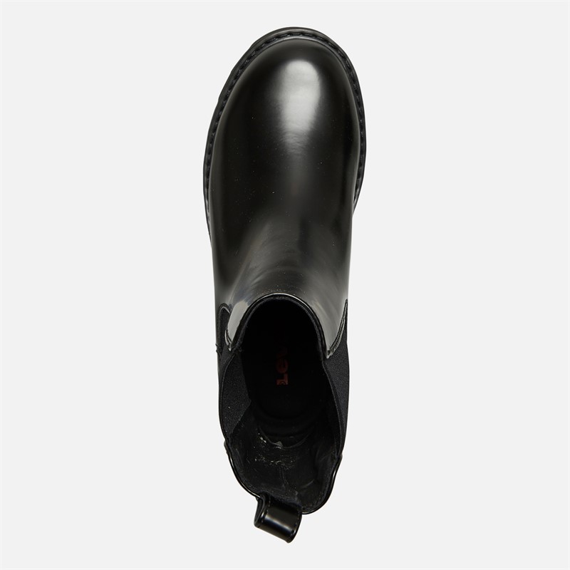 Levi's Junior Girls Ashley Chelsea Boots Black/Black