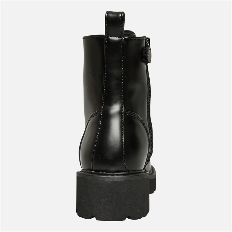 Levi's Junior Girls Billie Lace Up Boots Black/Black