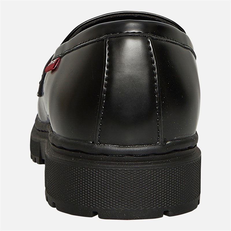 Levi's Junior Girls Lucy Loafers Black/Black