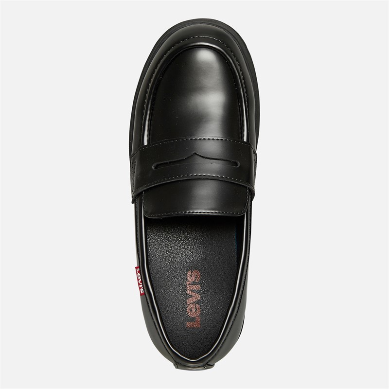 Levi's Junior Girls Lucy Loafers Black/Black