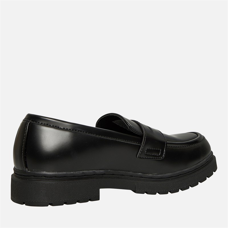 Levi's Junior Girls Lucy Loafers Black/Black