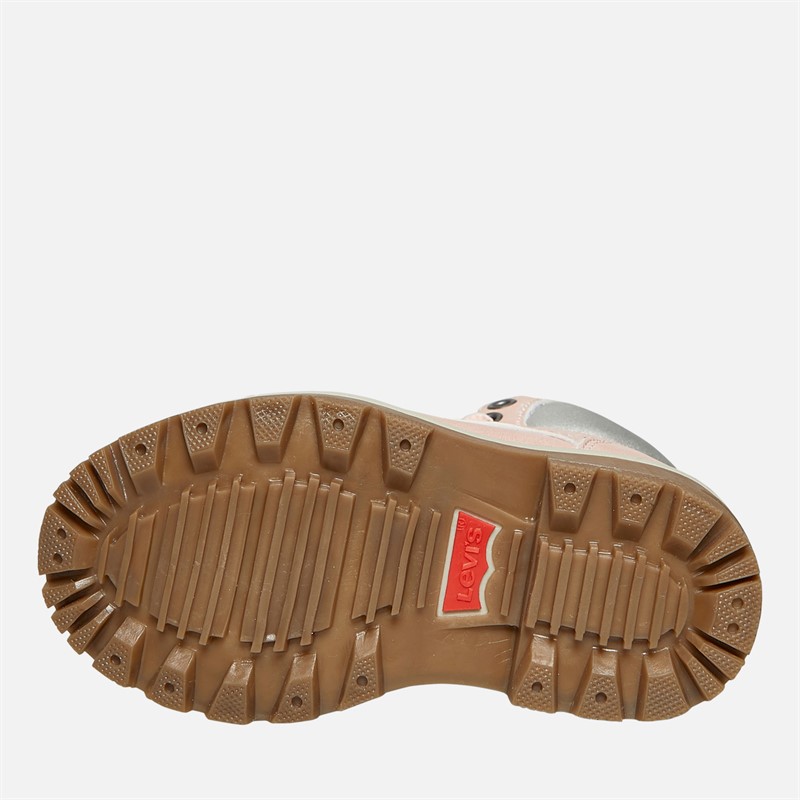 Levi's Girls Jax Plus Mini Zipper Boots Nude