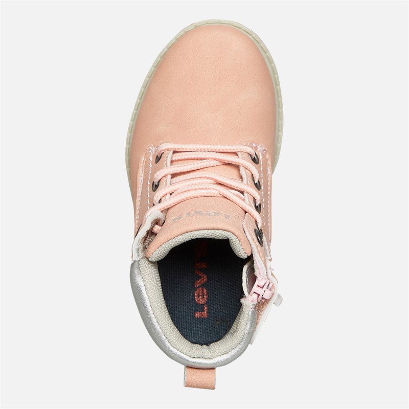 Levi's Girls Jax Plus Mini Zipper Boots Nude