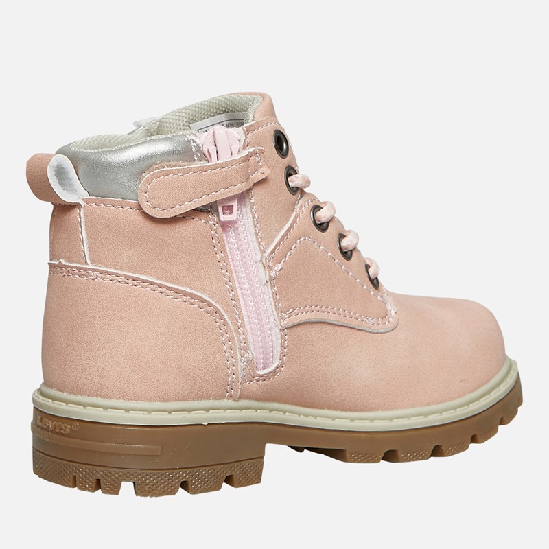 Levi's Girls Jax Plus Mini Zipper Boots Nude