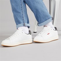 Levi's Boys Junior Avenue Trainers White/Khaki/Camo