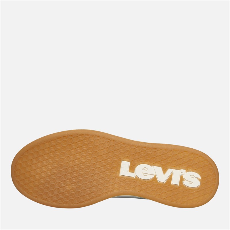 Levi's Boys Junior Avenue Trainers White/Khaki/Camo