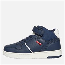 Levi's Boys Kick Mid Trainers Navy