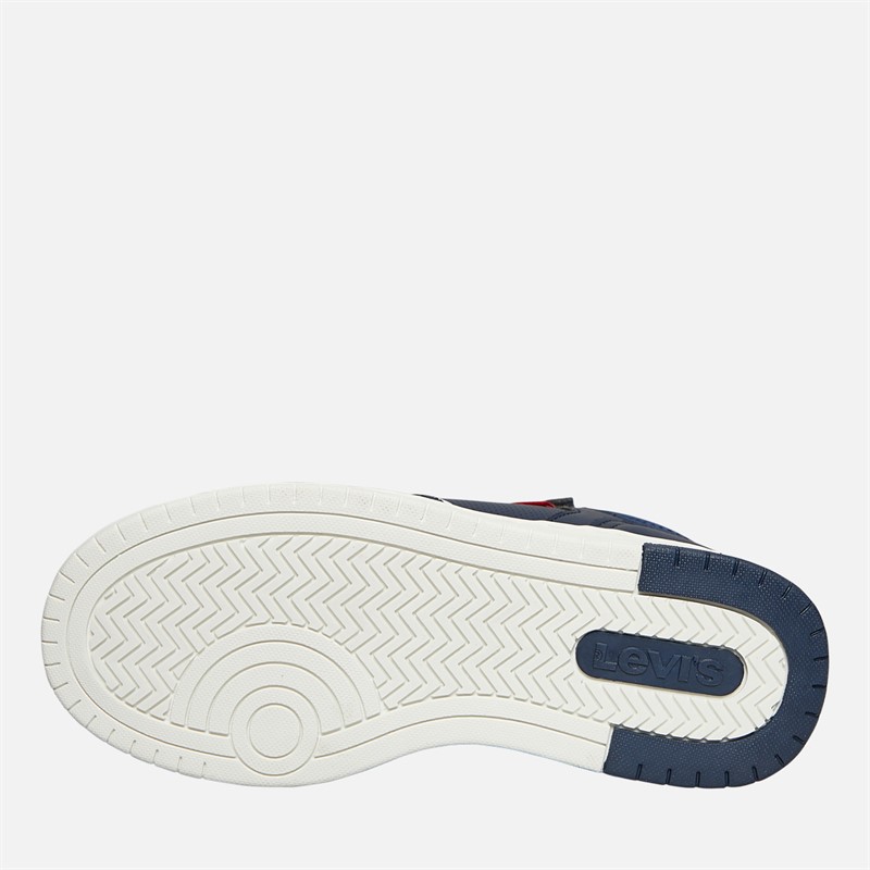Levi's Boys Kick Mid Trainers Navy
