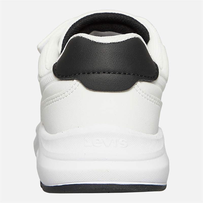 Levi's Boys Larry J Trainers White/Black