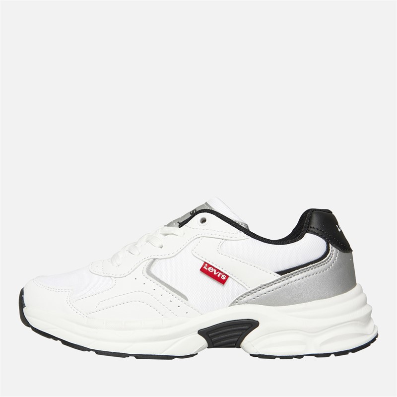 Levi's Junior Boys Tyler Trainers White/Black