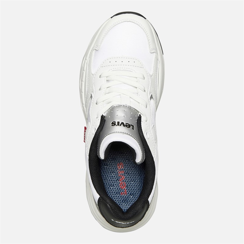 Levi's Junior Boys Tyler Trainers White/Black