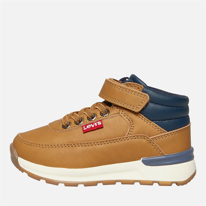 Levi's Boys Ascot Mini Boots Camel - Size 22