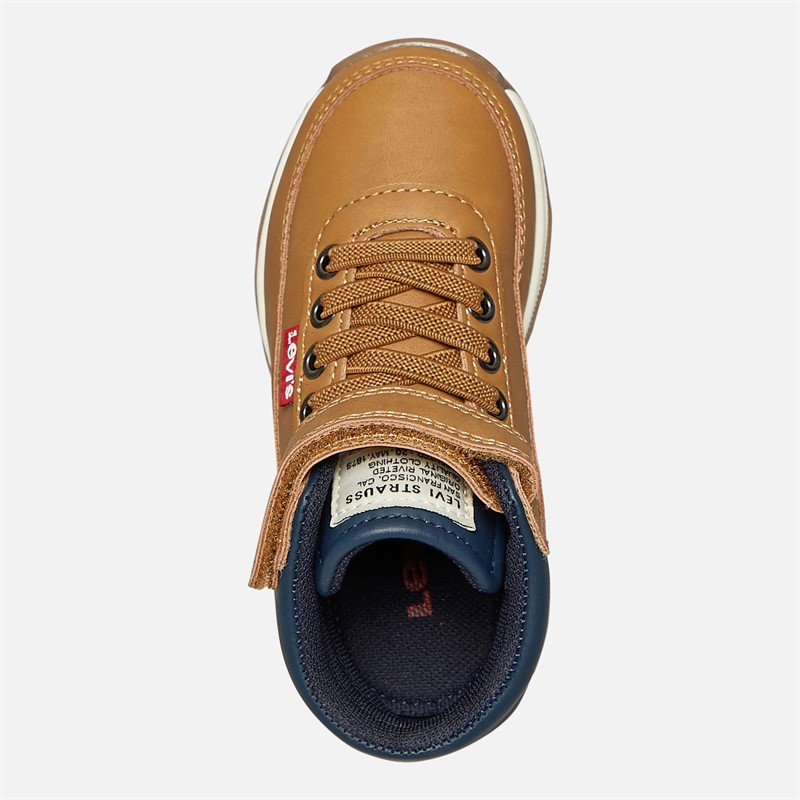 Levi's Boys Ascot Mini Boots Camel