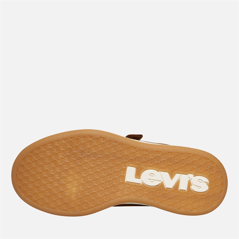 Levi's Boys Avenue Trainers Cognac/Navy