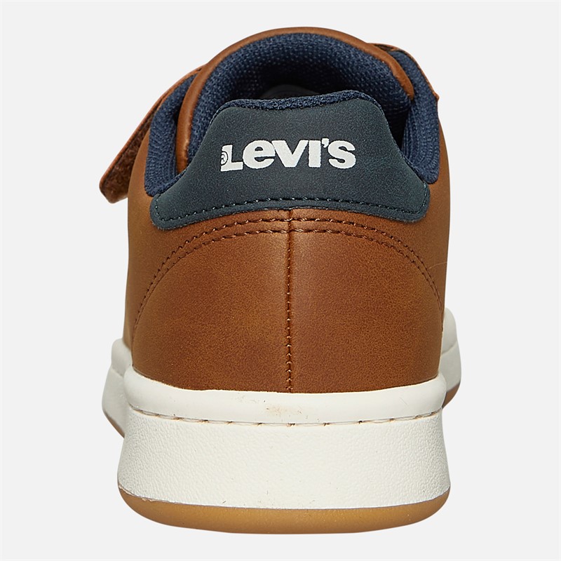 Levi's Boys Avenue Trainers Cognac/Navy