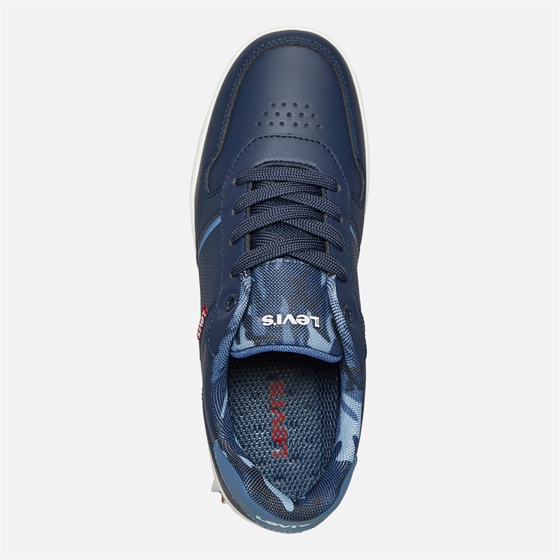 Levi's Junior Boys Kick Trainers Navy/Camo