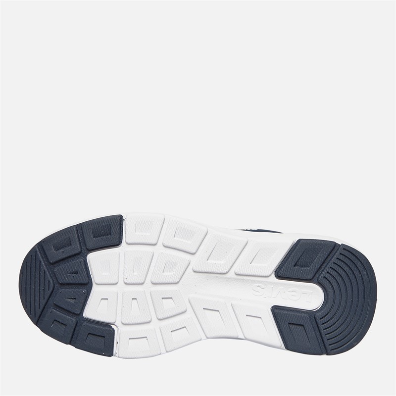 Levi's Boys Larry J Trainers Navy/Red