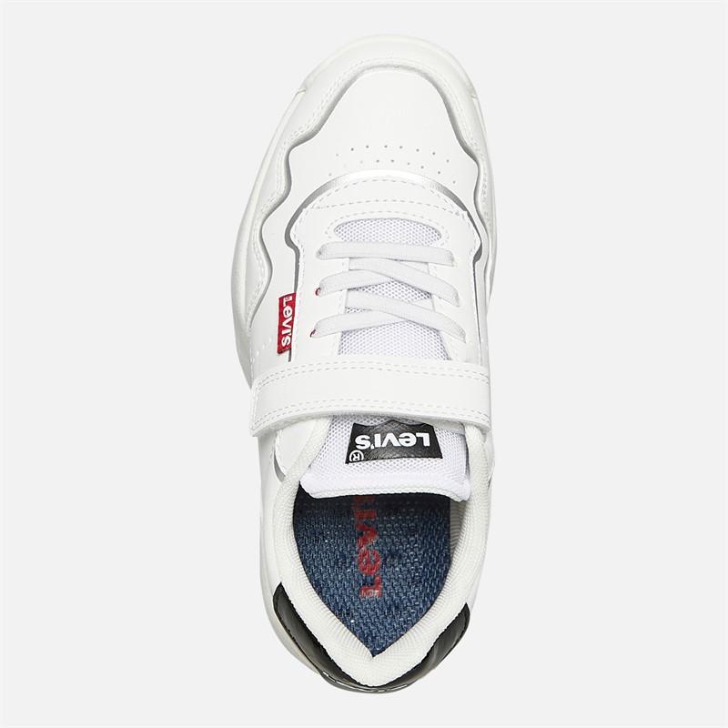 Levi's Girls Nolita Trainers White/Black