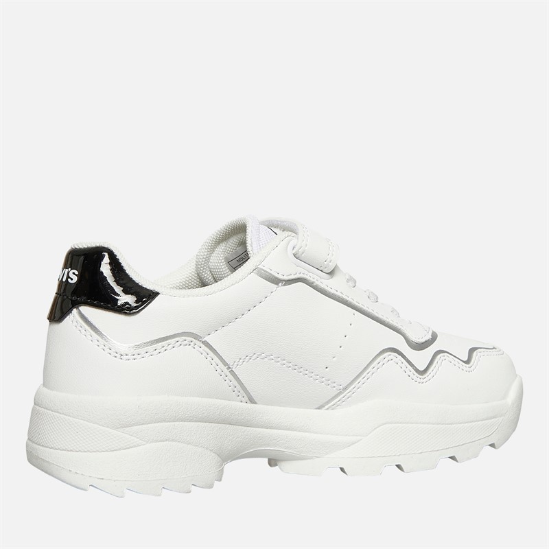Levi's Girls Nolita Trainers White/Black