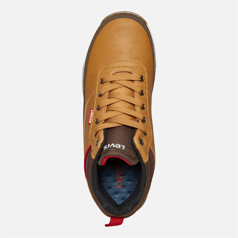 Levi's Junior Boys Ascot Refresh Boots Camel/Brown