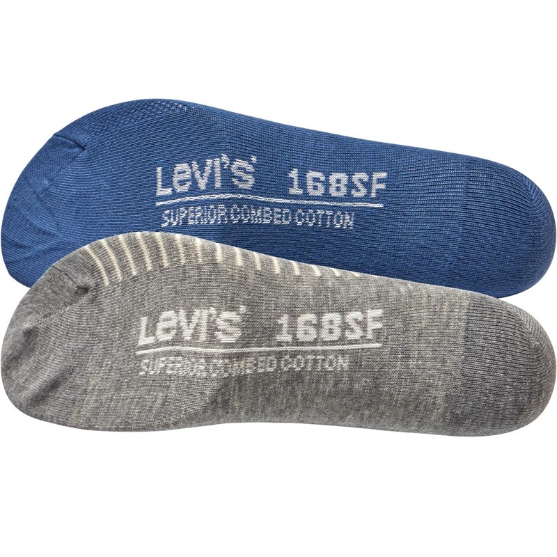 Levi's Chaussettes 168SF Cut Vintage Stripe Homme Bleu