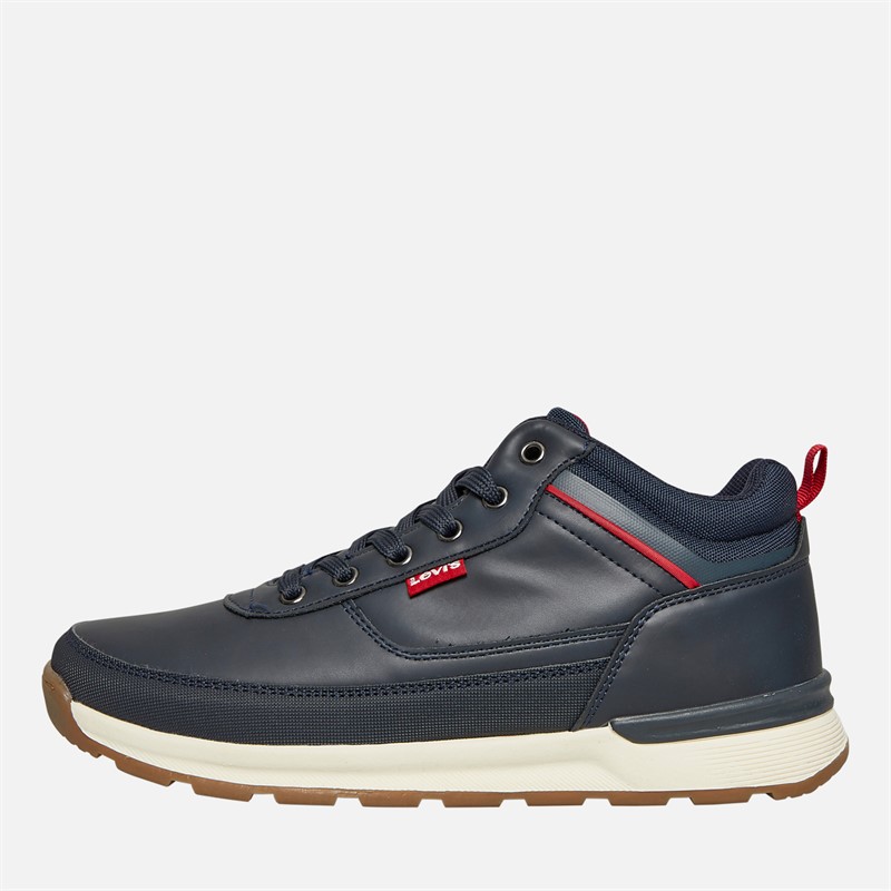 Levi's Junior Boys Ascot Refresh Boots Navy - Size 38