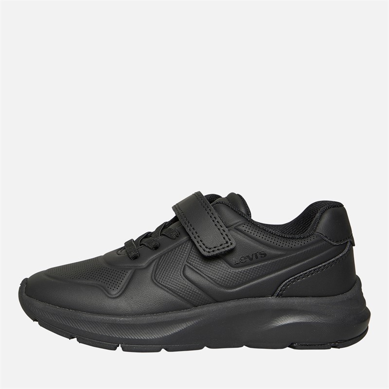 Levi's Boys Larry J Trainers Black/Black