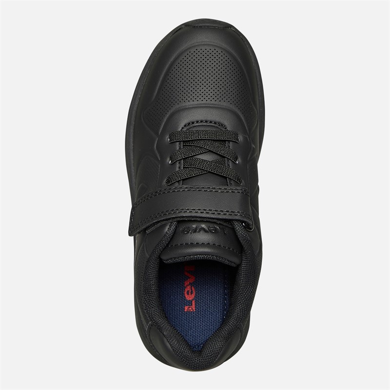 Levi's Boys Larry J Trainers Black/Black