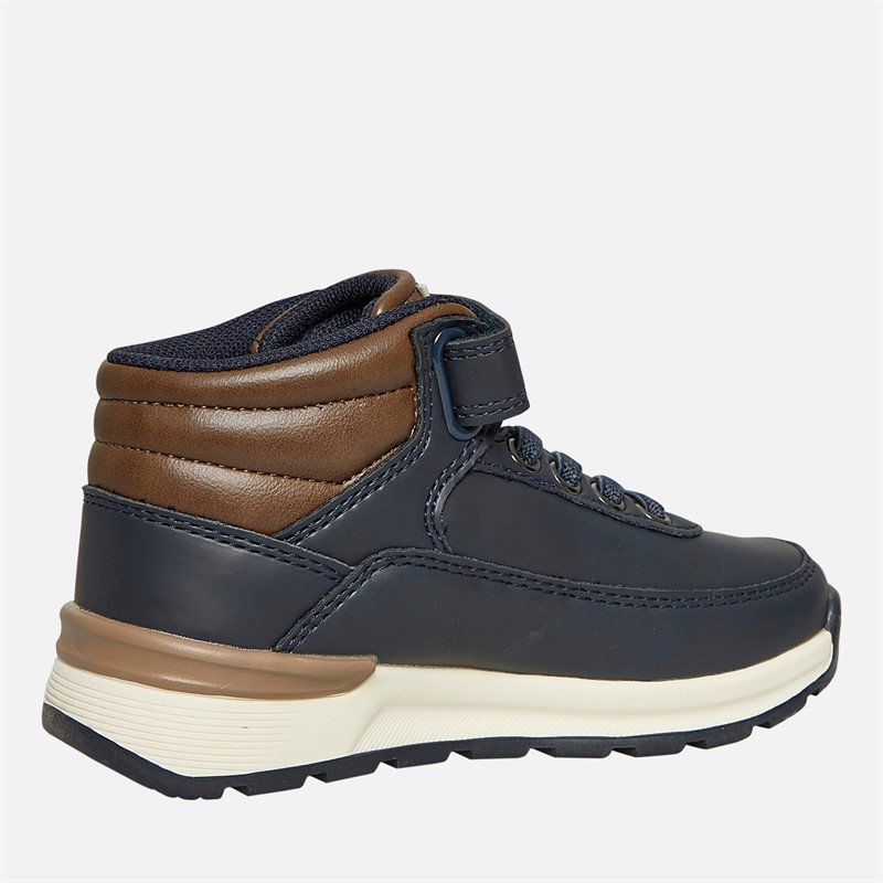 Levi's Boys Ascot Mini Boots Navy