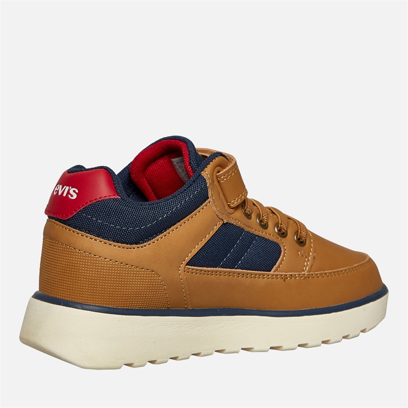 Levi's Boys Montana Trainers Camel/Navy