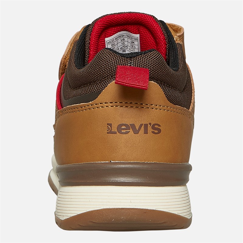Levi's Boys Ascot Refresh Boots Camel/Brown