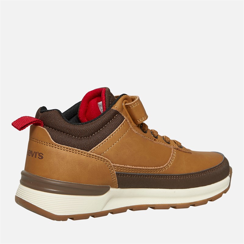Levi's Boys Ascot Refresh Boots Camel/Brown