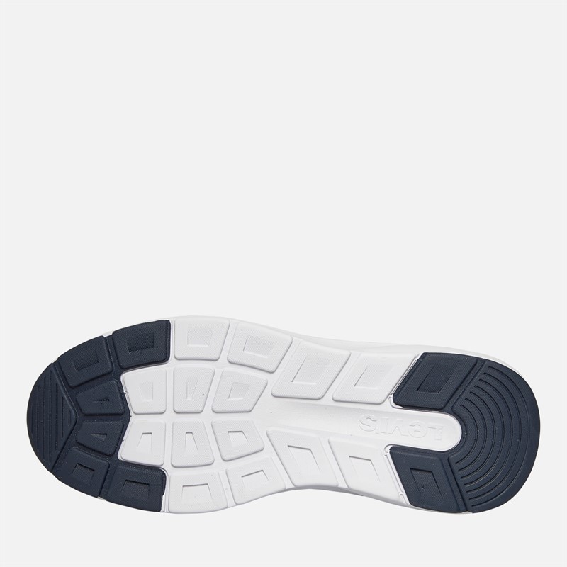 Levi's Junior Boys Larry J Trainers Navy/Red