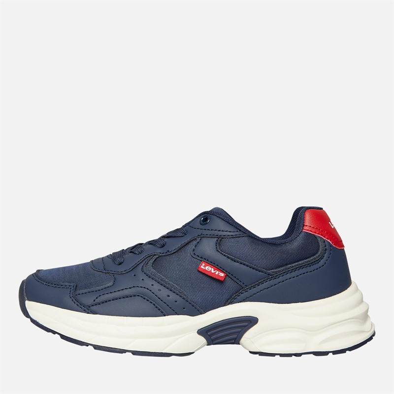 Levi's Junior Boys Tyler Trainers Navy/Red