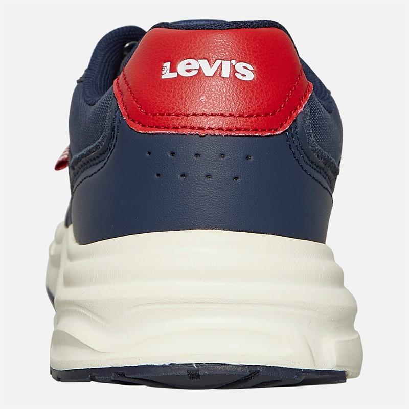 Levi's Junior Boys Tyler Trainers Navy/Red