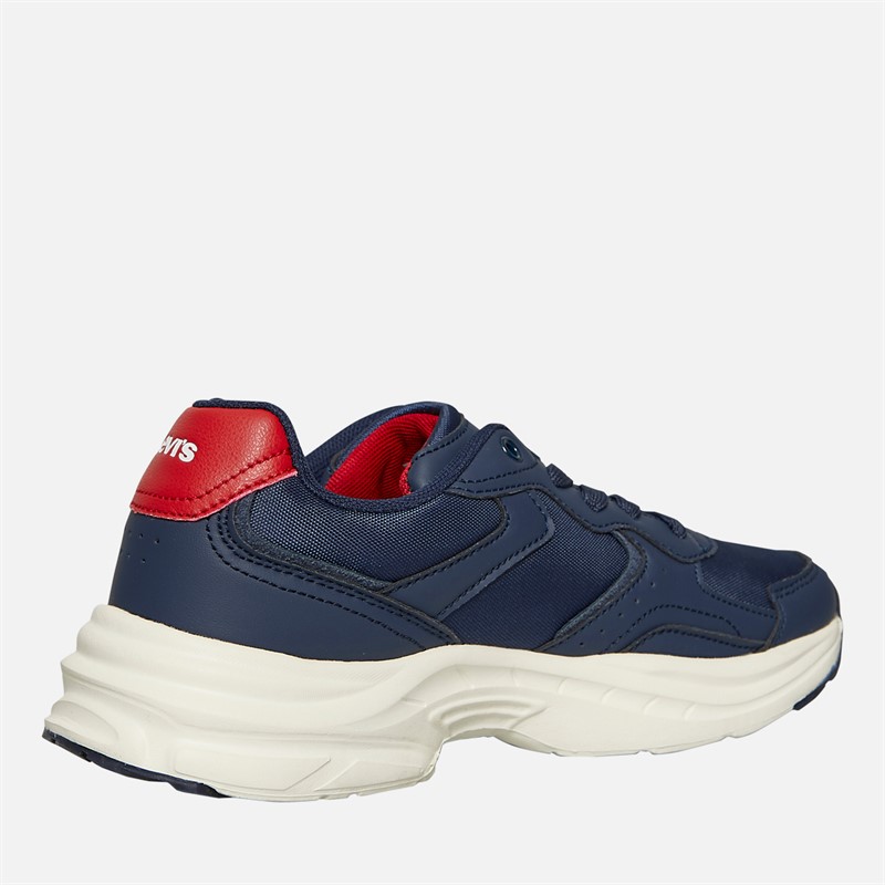 Levi's Junior Boys Tyler Trainers Navy/Red