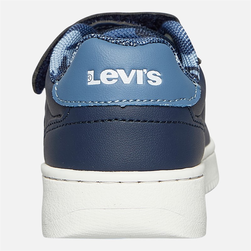 Levi's Boys Kick Mini Trainers Navy/Camo