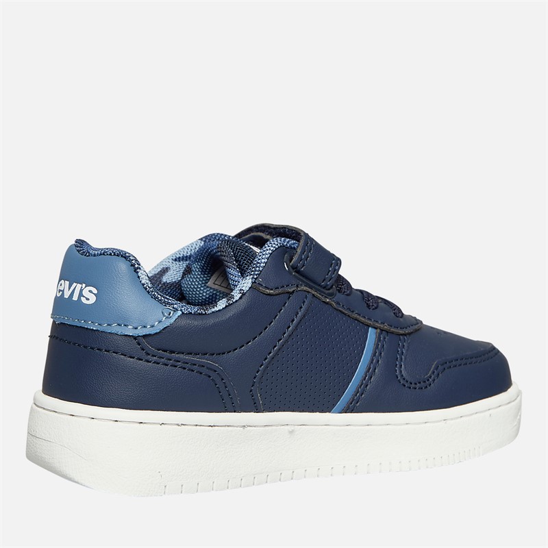 Levi's Boys Kick Mini Trainers Navy/Camo