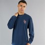 Levi's T-shirt classique décontracté Homme LS Monogram Spellbound