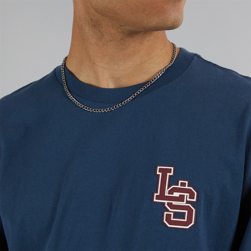 Levi's T-shirt classique décontracté Homme LS Monogram Spellbound