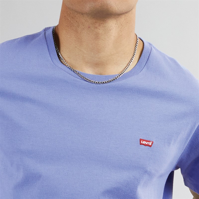 Levi's Mens Original HM T-Shirt Bleached Denim